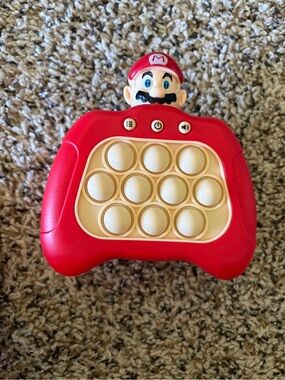 Mario Red Pop-It Fidget Toy